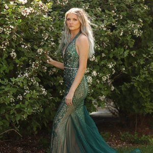 Emerald Green Prom Dress